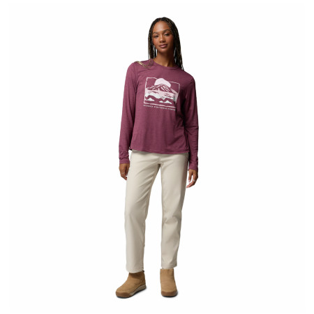 Maglietta da donna Columbia Parsons Point™ LS Graphic Tee