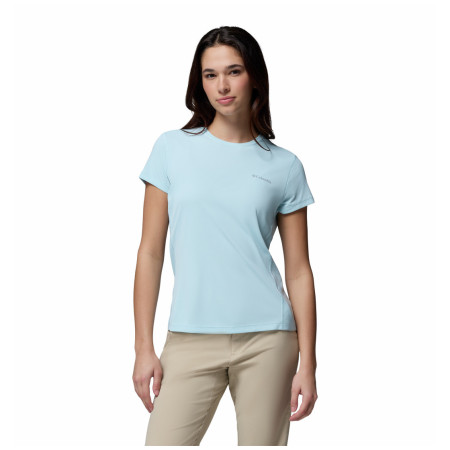 Maglietta da donna Columbia Zero Rules™ Light SS Crew azzurro Marine Light
