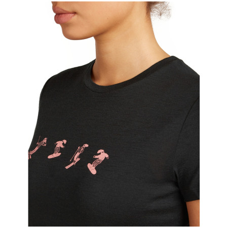 Maglietta da donna Icebreaker Women Merino 150 Tech Lite SS Tee Snow Day