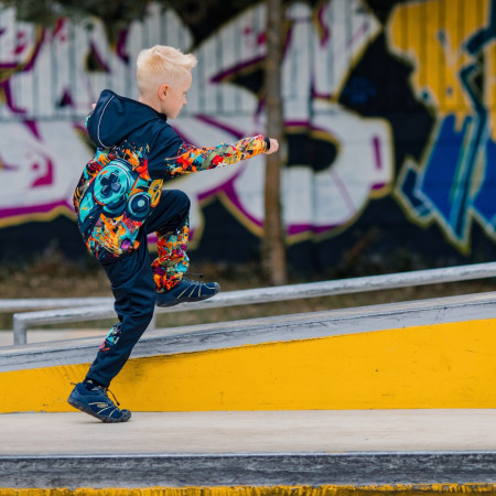 Pantaloni softshell per bambini WAMU Game On