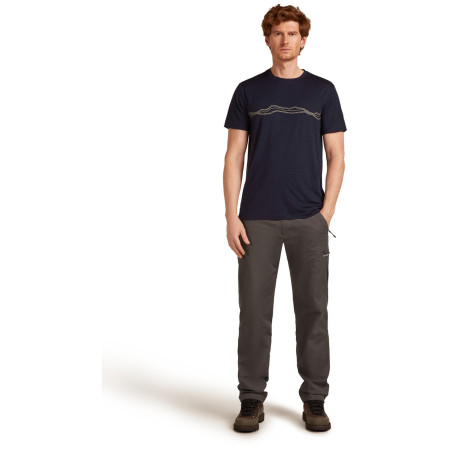 Maglietta da uomo Icebreaker Men Merino 150 Tech Lite SS Tee Mountain Pulse