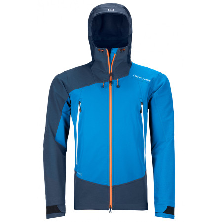 Giacca da uomo Ortovox Westalpen Softshell Jacket M blu SafetyBlue