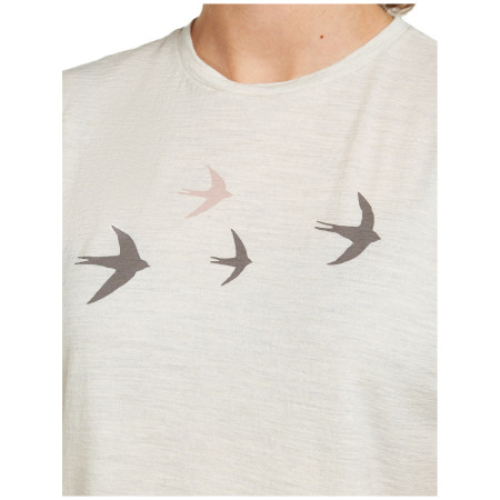 Maglietta da donna Icebreaker Women Merino 150 Tech Lite SS Tee Bird Transit