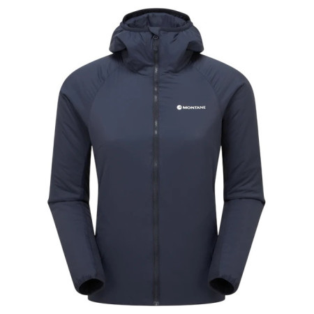Giacca invernale da donna Montane F Sirocco Hoodie blu ECLIPSE BLUE