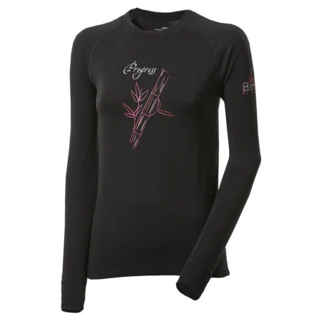 Maglietta da donna Progress Triko E NDRZ 28PA nero Black