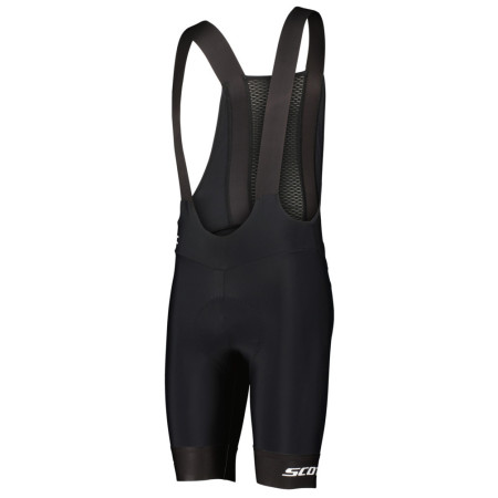 Pantaloncini da ciclismo da uomo Scott Bib Shorts M's RC Pro +++ nero black/white