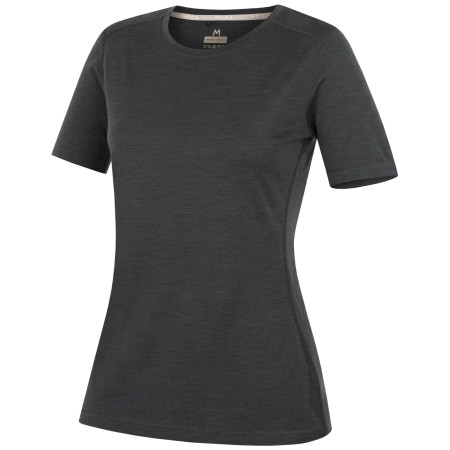 Maglietta da donna MOOA Merino Lyolite 150 Short nero black melange