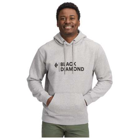 Felpa da uomo Black Diamond M Mini Stacked Po Hoody