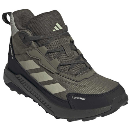 Scarpe da bambino Adidas Terrex Anylander Mid Climaproof J Green