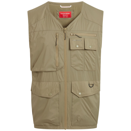 Gilet da uomo Craghoppers NosiLife Sebou Gilet khaki Cardamon