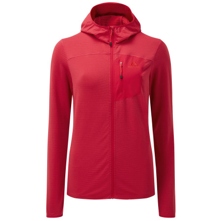Felpa da donna Mountain Equipment Lumiko Hooded W's Jacket rosso MeCapsicumRed