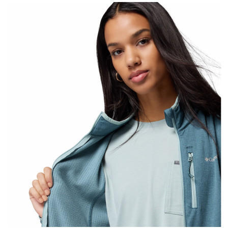 Felpa da donna Columbia Essential Hike™ Grid Fleece Full Zip