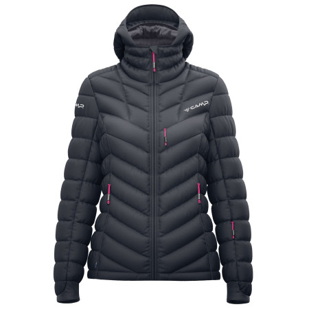 Piumino da donna Camp Nivix Jacket W nero Black / Asphalt grey