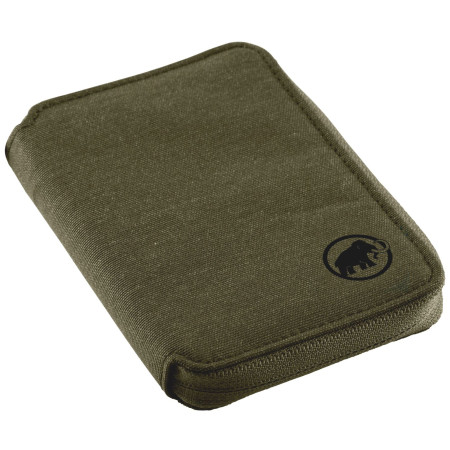 Portafoglio Mammut Zip Wallet Mélange khaki scuro Olive