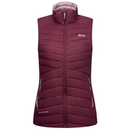 Gilet da donna Regatta Womens Leedre Hybrid B/W rosso Fig