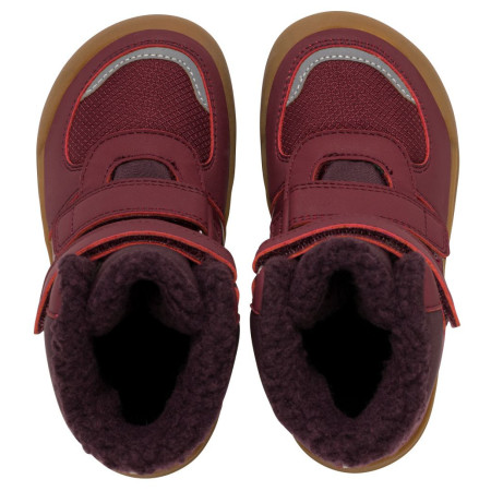 Stivali invernali per bambini Viking Outdoor Footwear Rowan Barefoot Warm WP 2V Wine