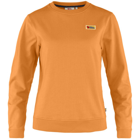 Felpa da donna Fjällräven Vardag Sweater arancione Spicy Orange