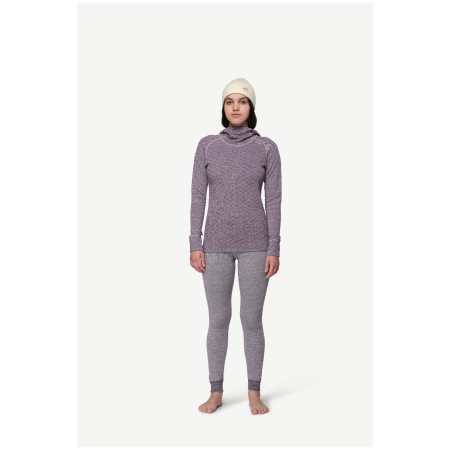 Maglietta sportiva da donna Devold Kvitegga Merino 230 Hoodie Wmn