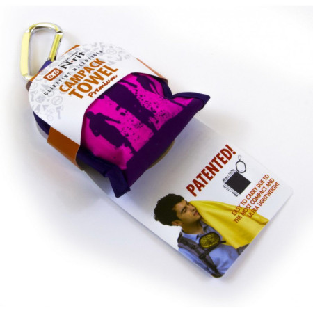 Asciugamano N-Rit Campack Towel Premium rosa Pink