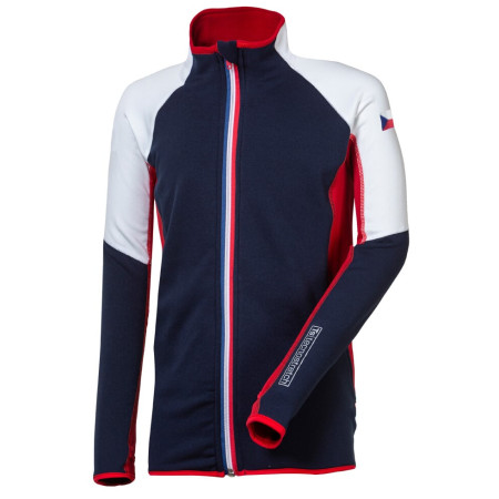 Felpa sportiva per bambini Progress Republico Junior blu/rosso/bianco modrá/ bílá/ červená
