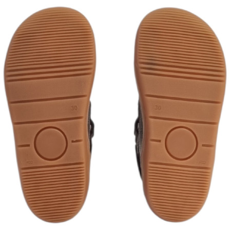 Scarpe barefoot per bambini beBare 3602SA Brown