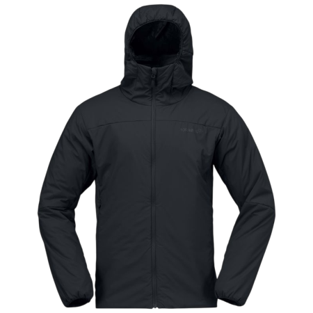 Giacca invernale da uomo Norrona femund thermo60 Zip Hood nero Caviar Black
