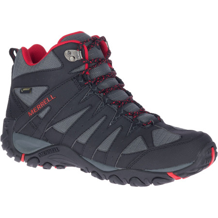 Scarpe da uomo Merrell Accentor Sport 2 Mid Gtx nero/rosso Black/Magma