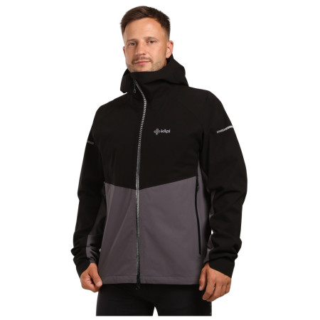 Giacca impermeabile da uomo Kilpi Hurricane-M nero BLK