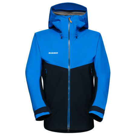 Giacca da uomo Mammut Crater HS Hooded Jacket M blu scuro marine-ice