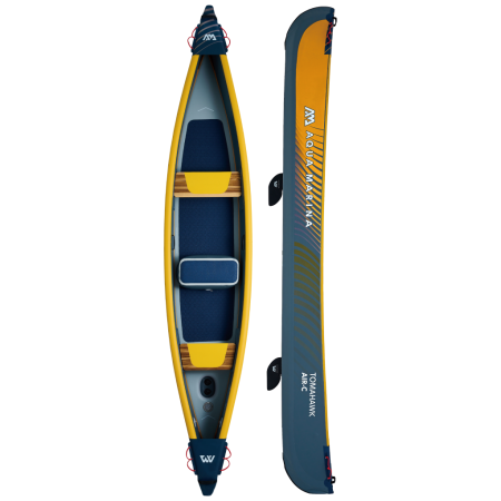 Canoa Aqua Marina Tomahawk AIR-C giallo/blu