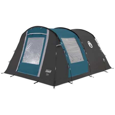 Tenda familiare Coleman Cook 4 nero/blu