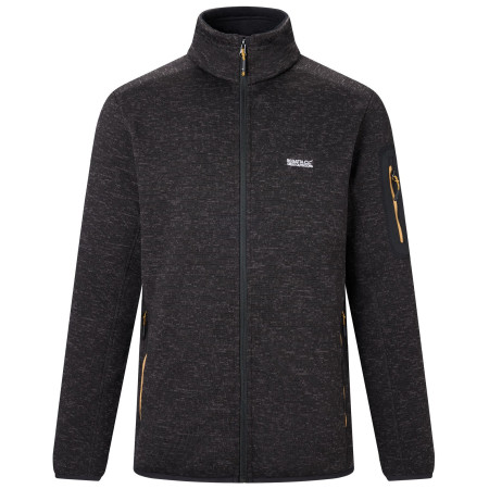 Felpa funzionale da uomo Regatta Newhill nero Blk(WoodBrn)