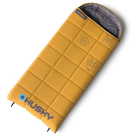 Sacco a pelo per bambino Husky Gizmo Kids marrone mustard