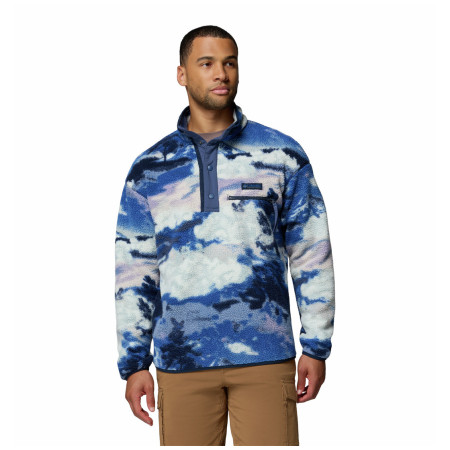 Felpa da uomo Columbia Helvetia™ II Printed Half Snap Fleece