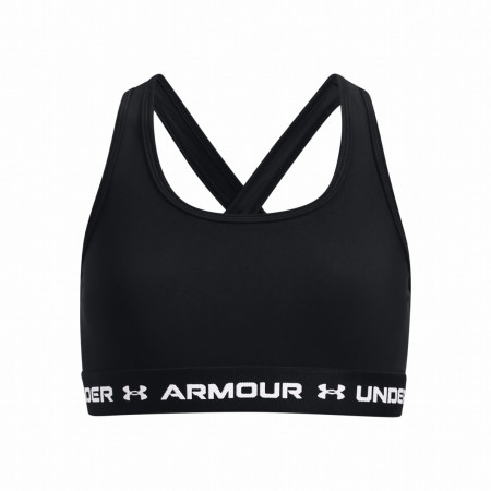 Reggiseno sportivo Under Armour G Crossback Mid Solid nero Black
