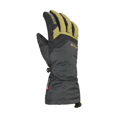 Guanti da sci per bambini SnowLife JR Lucky GTX Glove nero/verde black/khaki