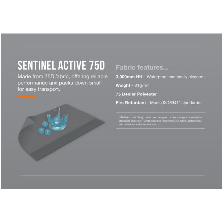 Tenda per minibus Vango Cove III Low