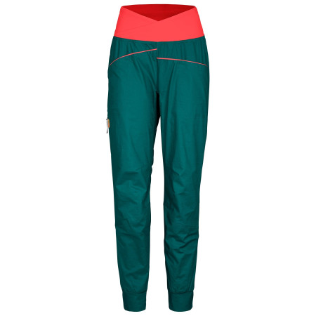 Pantaloni da donna Ortovox W's Valbon Pants blu Pacific Green