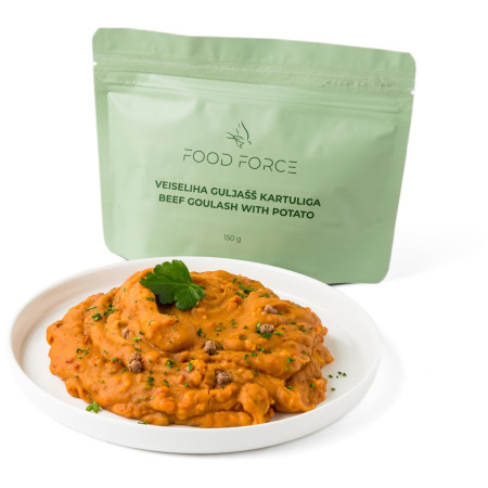 Cibo disidratato Food Force Gulasch di manzo con patate 150 g