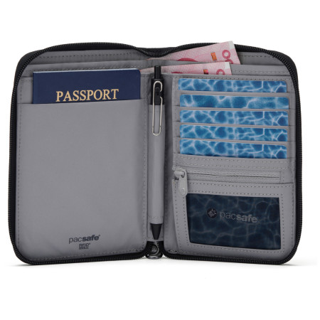 Portafoglio Pacsafe RFIDsafe compact travel organizer