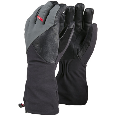 Guanti Mountain Equipment Randonee Gauntlet Glove grigio/nero MeShadow/Black