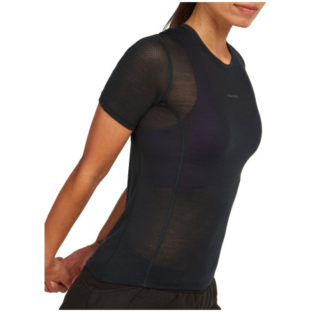 Maglietta da donna Icebreaker W Mer 75 Cool-Lite Featherlight SS Crewe