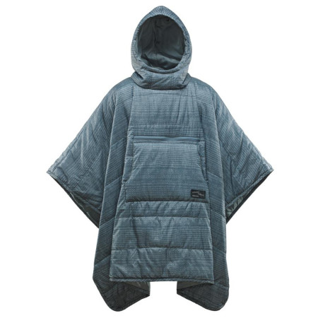 Poncho Therm-a-Rest Honcho Poncho blu scuro BlueWoven Prnt