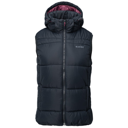 Gilet da donna Hi-Tec Lady Callie nero/viola Sky Captain/Amaranth