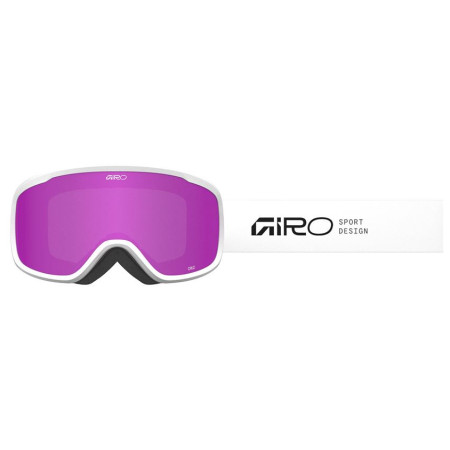 Occhiali da sci Giro Cruz White Stacked-Amber Pink