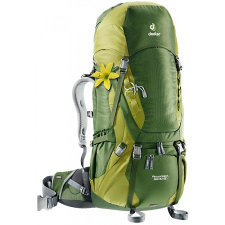 Zaino da donna Deuter Aircontact 50+10 SL (2018) verde