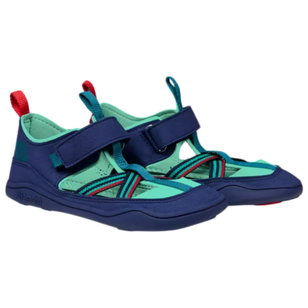 Sandali da bambino Affenzahn Vegan Breezy turchese/blu Octopus