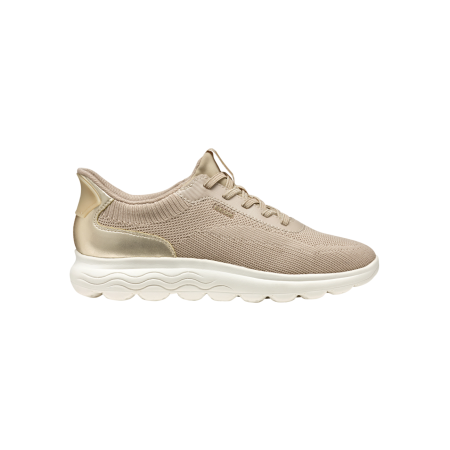 Scarpe da donna Geox D Spherica Plus oro LT TAUPE/LT GOLD
