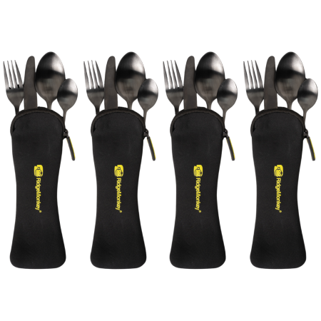 Set di posate Ridge Monkey DLX Cutlery Set Four Pack