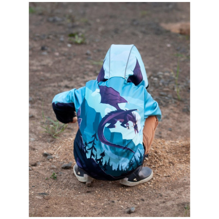 Giacca softshell per bambini WAMU Dragon Fantasy
